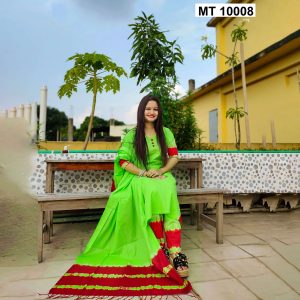 কটন বাটিক থ্রি পিছ (MT-10008)