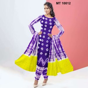 কটন বাটিক থ্রি পিছ (MT-10012)