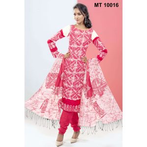 কটন বাটিক থ্রি পিছ (MT-10016)