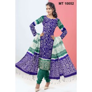 কটন বাটিক থ্রি পিছ (MT-10052)