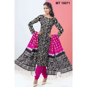 কটন বাটিক থ্রি পিছ (MT-10071)