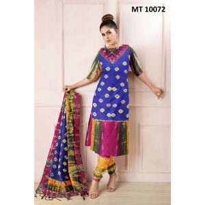 কটন বাটিক থ্রি পিছ (MT-10072)