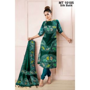 সিল্ক বাটিক থ্রি পিছ (MT-10105)