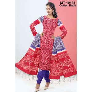 কটন বাটিক থ্রি পিছ (MT-10131)