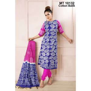 কটন বাটিক থ্রি পিছ (MT-10132)