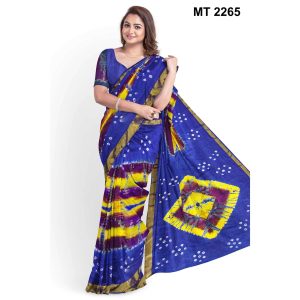 Soft Cotton Batik Saree with Blouse Piece (MT-2265)