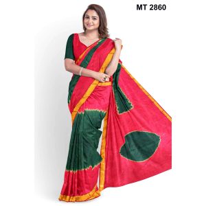 Soft Cotton Batik Saree with Blouse Piece (MT-2860)