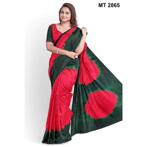 Soft Cotton Batik Saree with Blouse Piece (MT-2865)