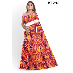 Soft Cotton Batik Saree with Blouse Piece (MT-2933)