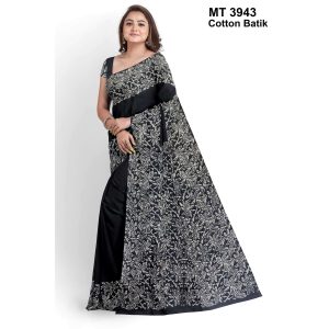 Soft Cotton Batik Saree with Blouse Piece (MT-3943)
